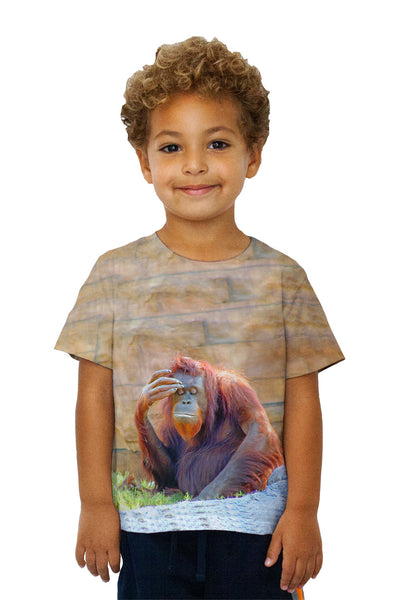Kids Did I Leave The Stove On Chimp&nbsp;Kids T-Shirt