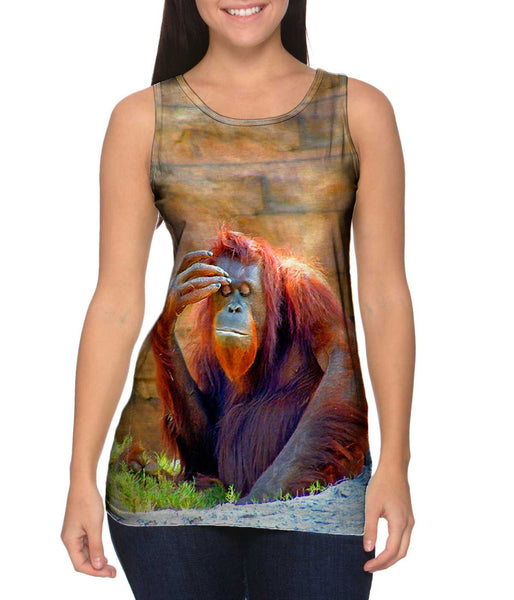 Did I Leave The Stove On Chimp&nbsp;Womens Tank Top