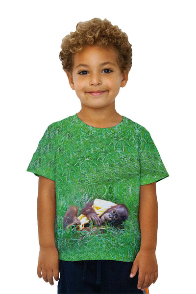 Kids Baby Orangutan Enjoying The Day&nbsp;Kids T-Shirt