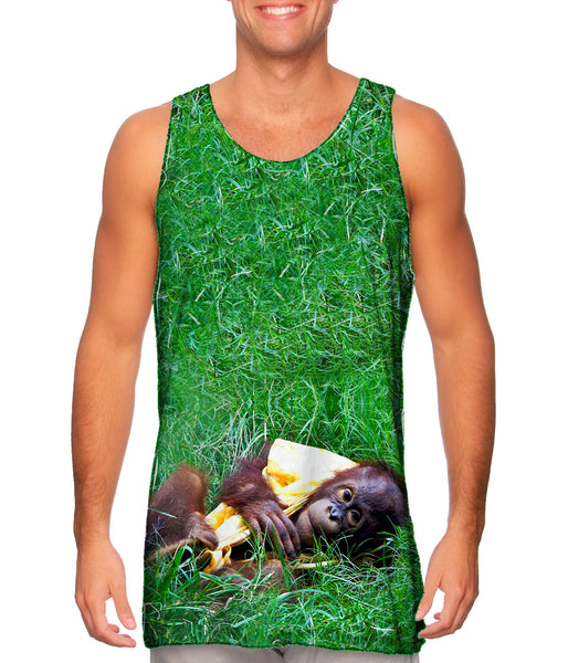 Baby Orangutan Enjoying The Day&nbsp;Mens Tank Top