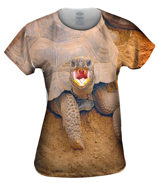 Wrong Side Of The Shell Baby Tortoise Womens Top