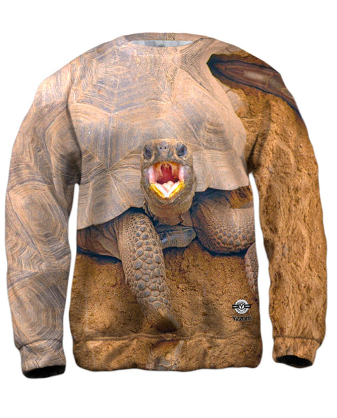 Wrong Side Of The Shell Baby Tortoise Mens Sweatshirt