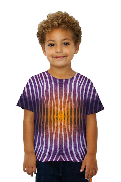 Kids Orange Zebra Stripes Copy&nbsp;Kids T-Shirt