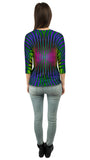 Pink Purple Green Zebra Stripes