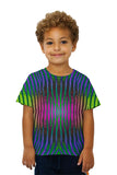 Kids Pink Purple Green Zebra Stripes