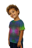 Kids Pink Purple Green Zebra Stripes