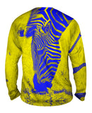 Neon Yellow Zebra