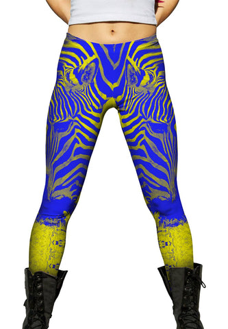Neon Yellow Zebra
