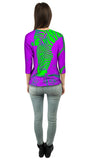 Neon Pink Zebra