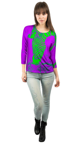 Neon Pink Zebra