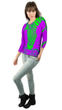 Neon Pink Zebra