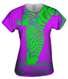 Neon Pink Zebra