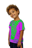 Kids Neon Pink Zebra