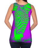 Neon Pink Zebra
