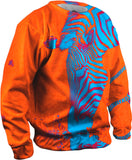 Neon Orange Zebra
