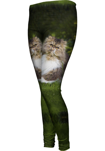 Grassy Cat&nbsp;Womens Leggings