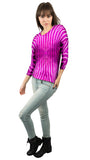 Pink Zebra Stripes