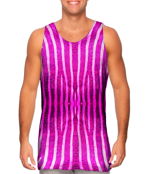 Pink Zebra Stripes&nbsp;Mens Tank Top