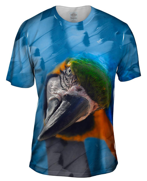 Ara Yellow Macaw Feathers&nbsp;Mens T-Shirt