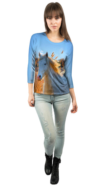 Painted Deer&nbsp;Womens 3/4 Sleeve