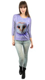 Owl Face Violet