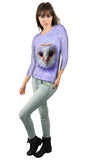 Owl Face Violet