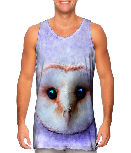 Owl Face Violet&nbsp;Mens Tank Top
