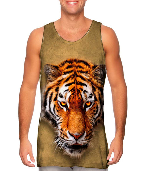 Tiger Face&nbsp;Mens Tank Top