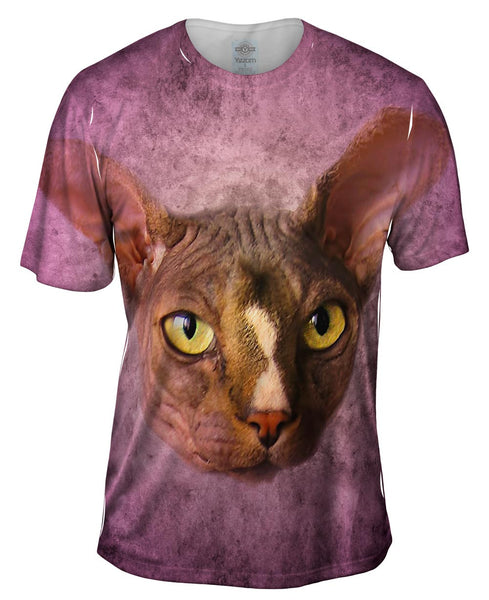 Sphynx Cat Face&nbsp;Mens T-Shirt