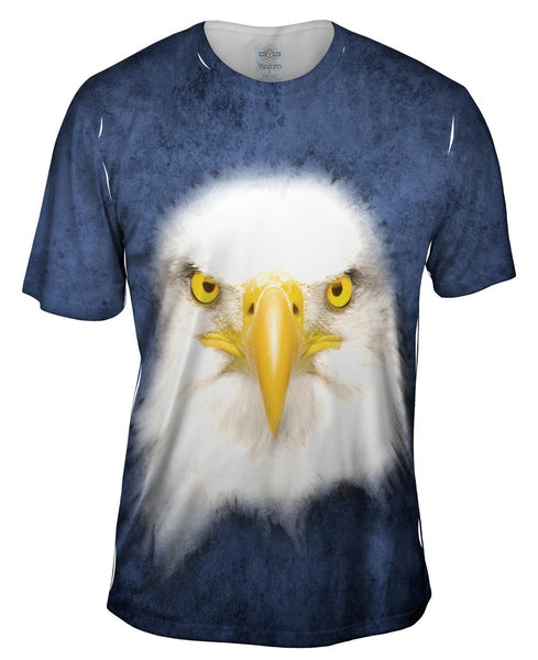 Bald Eagle Face Mens T-Shirt