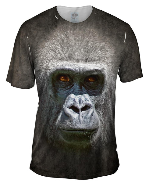 Gorilla Face Mens T-Shirt