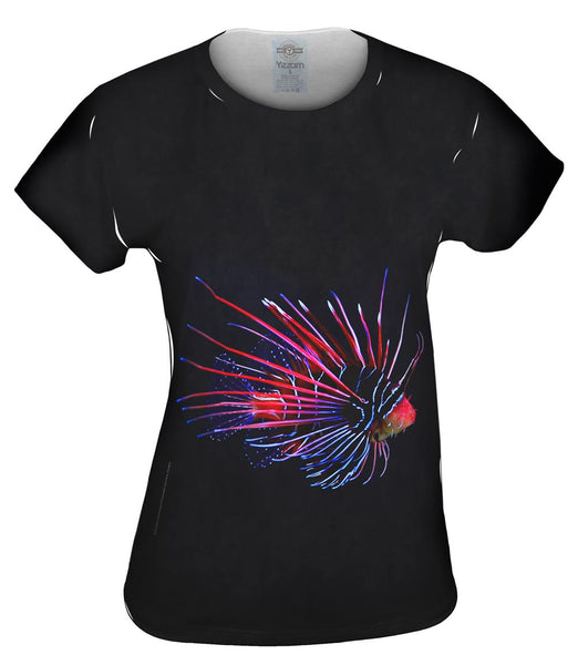 Clearfin Lionfish Underwater Womens Top