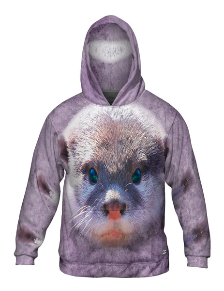 Baby Otter Face&nbsp;Mens Hoodie Sweater