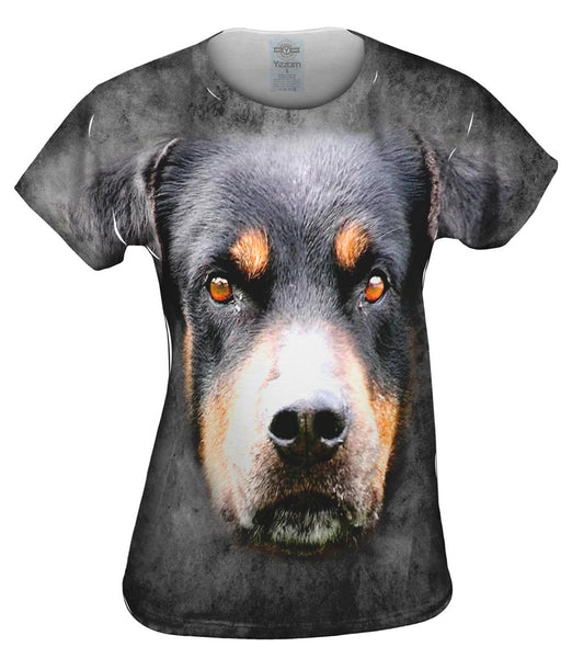 Rottweiler Dog Face&nbsp;Womens Top