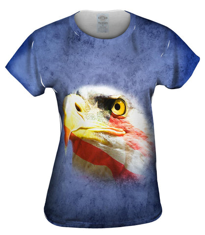 American Flag Eagle Face