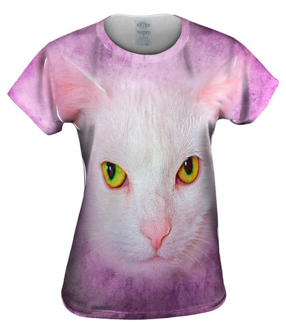 Yellow Eyed Cat Face