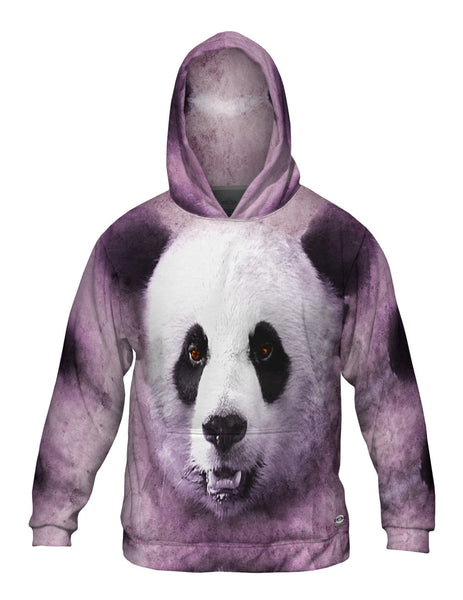 Panda Face Violet&nbsp;Mens Hoodie Sweater