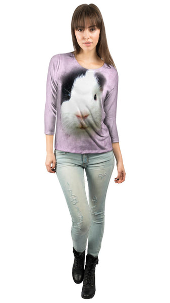 White Lone Wolf&nbsp;Womens 3/4 Sleeve