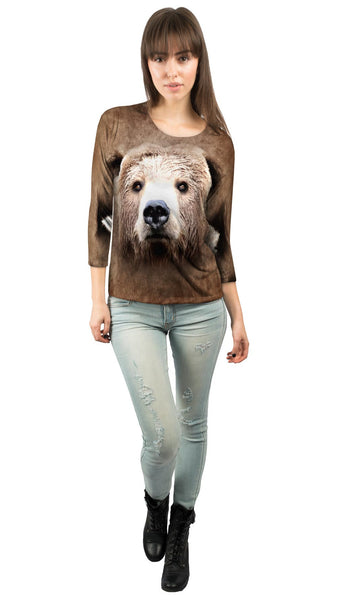 Sun Bear Chill&nbsp;Womens 3/4 Sleeve