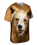 Happy Brown Bear Face