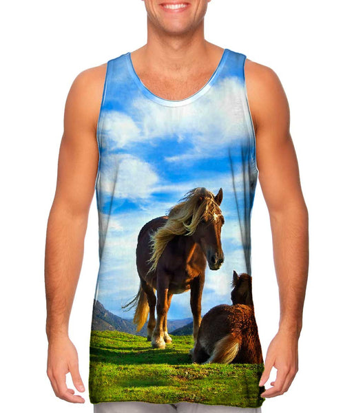 Moon Bear&nbsp;Mens Tank Top