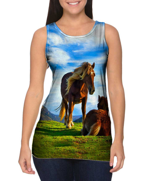 Moon Bear&nbsp;Womens Tank Top