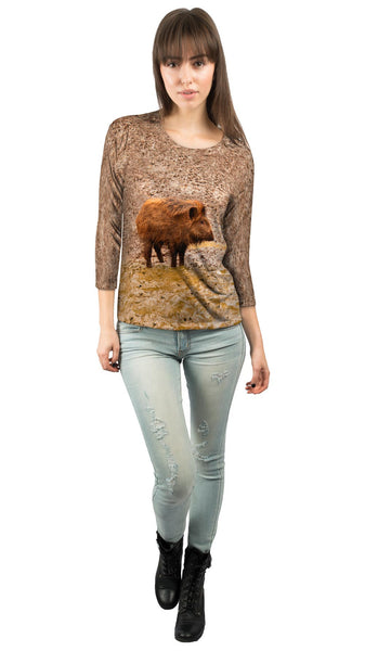 Lighting Eagle&nbsp;Womens 3/4 Sleeve