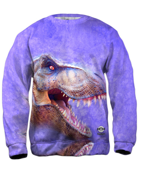 T Rex Dinosaur Face&nbsp;Mens Sweatshirt