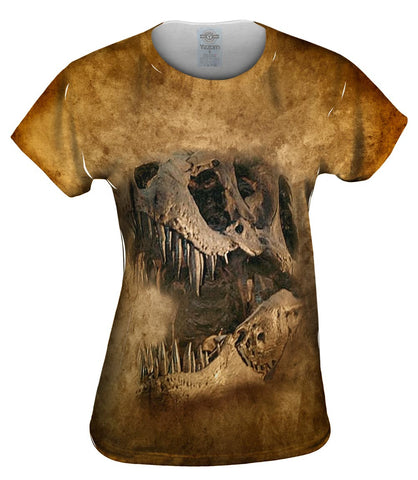 Skeletal T Rex Dinosaur Face