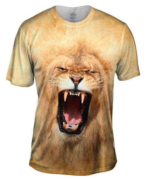 Mad Roar Lion Face&nbsp;Mens T-Shirt