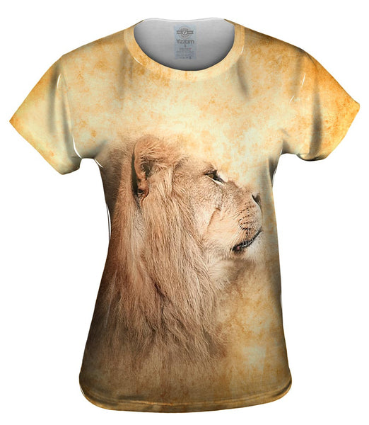 Im Ignoring You Lion Face Womens Top