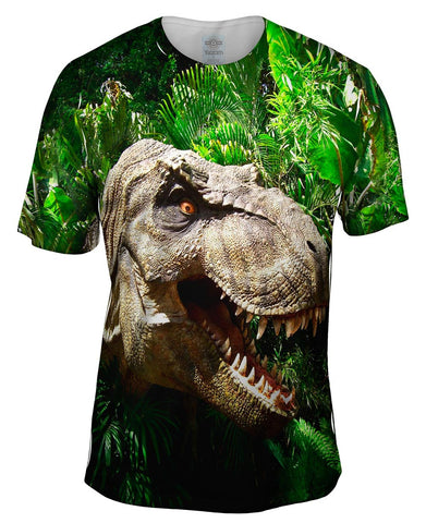 T Rex Within Leaves Face