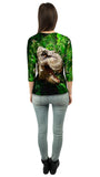 T Rex Within Leaves Face
