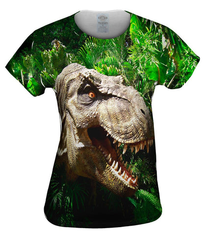 T Rex Within Leaves Face